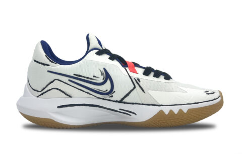 Nike Precision 6 Slip Resistant Abrasion Resistant Low top Basketball Shoes Men’s Black White