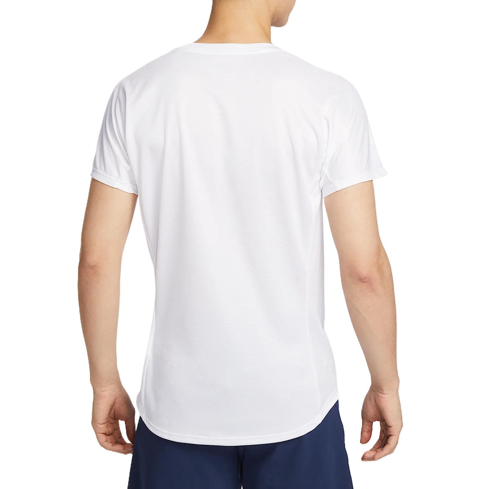 Nike RAFAChallenger Tennis Top Men’s White Blue