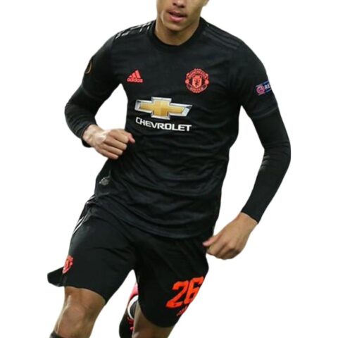 Adidas Soccer Jersey 19/20 Season, Manchester United Unisex Black