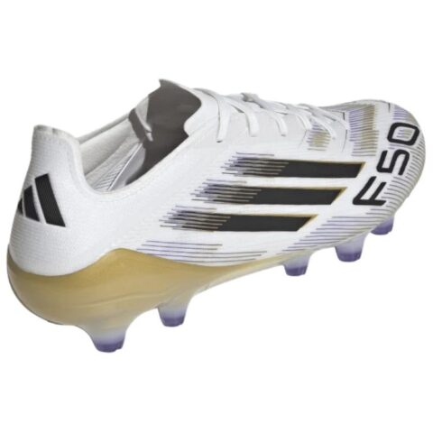 Adidas F50 PRO Abrasion Resistant Soccer Shoes Men’s White Black