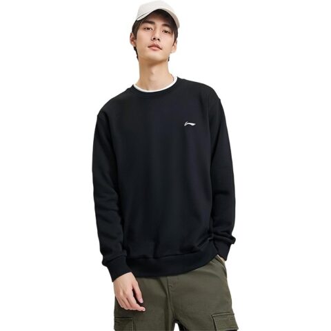 Li Ning Casual Sportswear Men’s Crew Neck Moderate