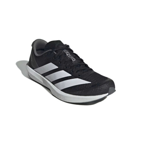 Adidas Adizero Polyurethane Resin PU Low top LightStrike Racing Running Shoes Unisex Black White