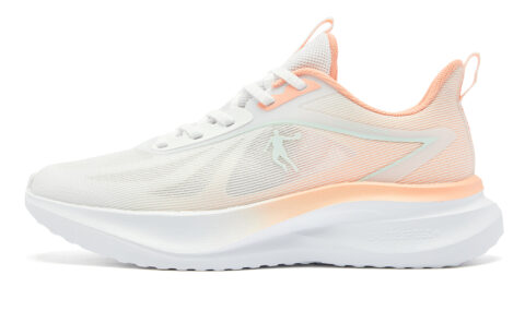 QIAODAN Breeze 3 Cushioning Slip Resistant Abrasion Resistant Low top Casual Sprint City Commute Running Shoes Women’s