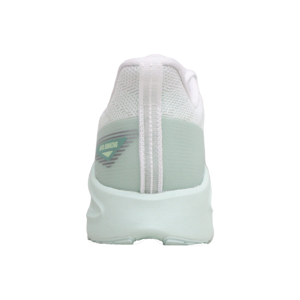 CHAOJIANTA Slip Resistant Abrasion Resistant Low top Casual Running Shoes Women’s Pure White Light Green