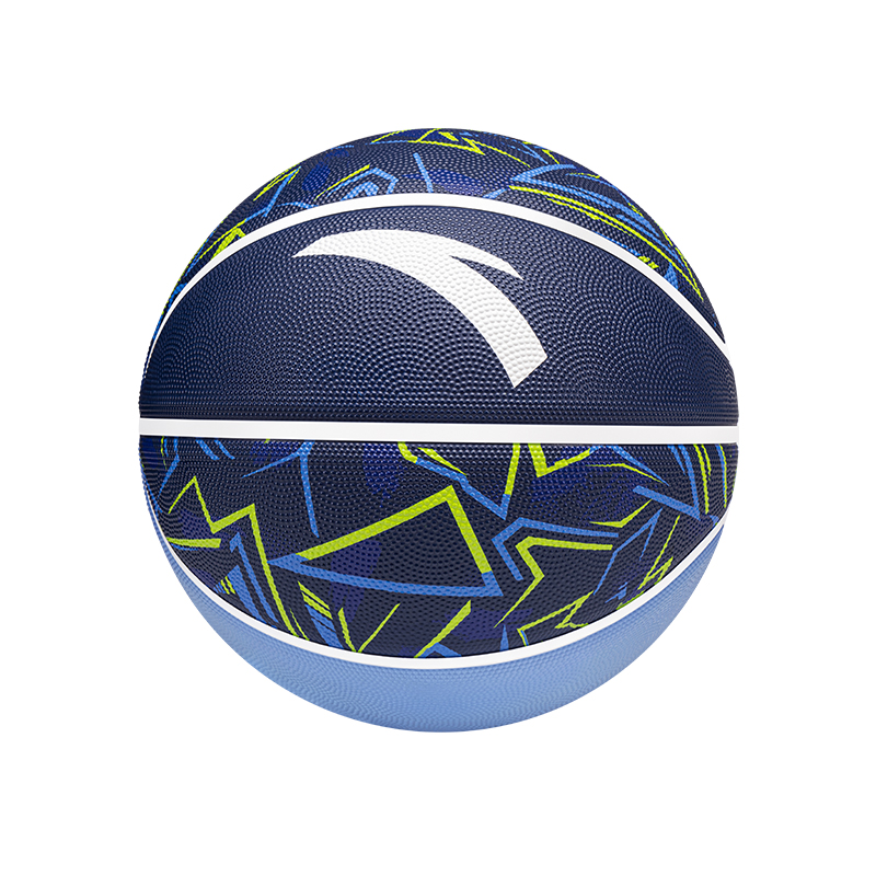 Anta Rubber Basketball Blue Size 7.5 Street Training Competition Unisex China Mainland Version