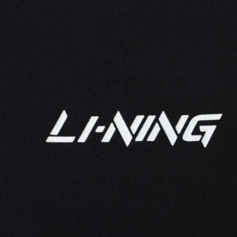 Li Ning Casual Sportswear Unisex Black+Light Heather Gray