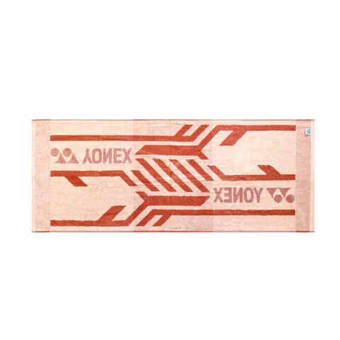 YONEX Bath Towels Orange/Dark Umber Cotton/Polyester Fitness, Playing, Toiletry, Swim Unisex 58cmx145cm