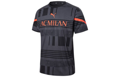 PUMA Soccer Jerseys Men’s Black Moderate Straight Fit