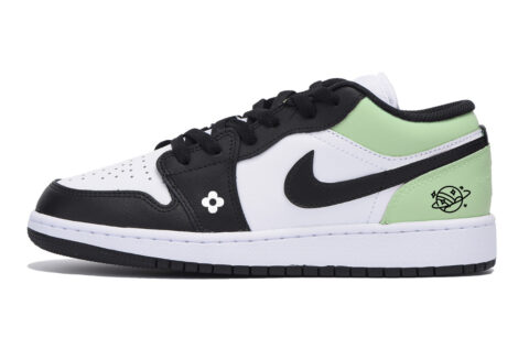 Jordan Air Jordan 1 Urban Chic Style Low top Vintage Basketball Shoes Men’s White