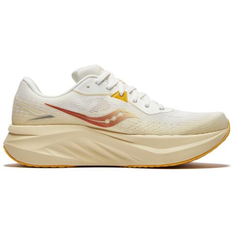 Saucony TIDE Slip Resistant Abrasion Resistant Low top Running Shoes Unisex Beige