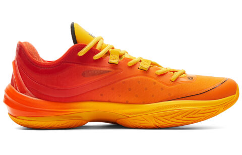 PEAK Light And Agile 3.0 Basketball Shoes Men’s Low Top Orange Yellow
