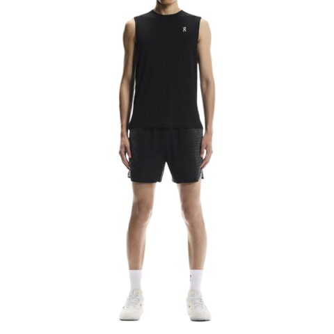On Court Sports Shorts Men’s Black | Dark Gray Moderate