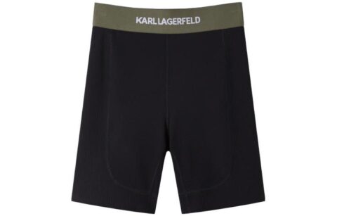 KARL LAGERFELD / Karl Lagerfeld Jeans Sports Shorts Women’s Black