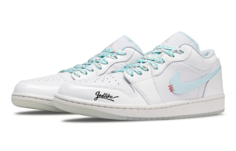 Jordan Air Jordan 1 Narrative Abrasion Resistant Low top Vintage Basketball Shoes Men’s