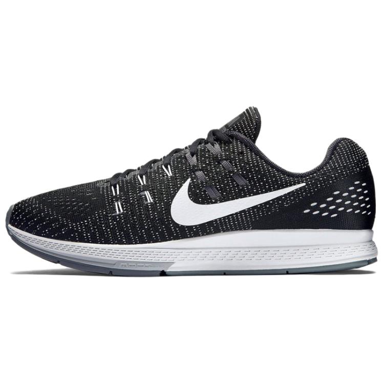 Nike Zoom Structure 19 Breathable Support Running Shoes Unisex Black
