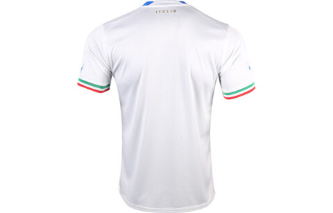 PUMA Soccer Jerseys Men’s White Blue Moderate Straight Fit