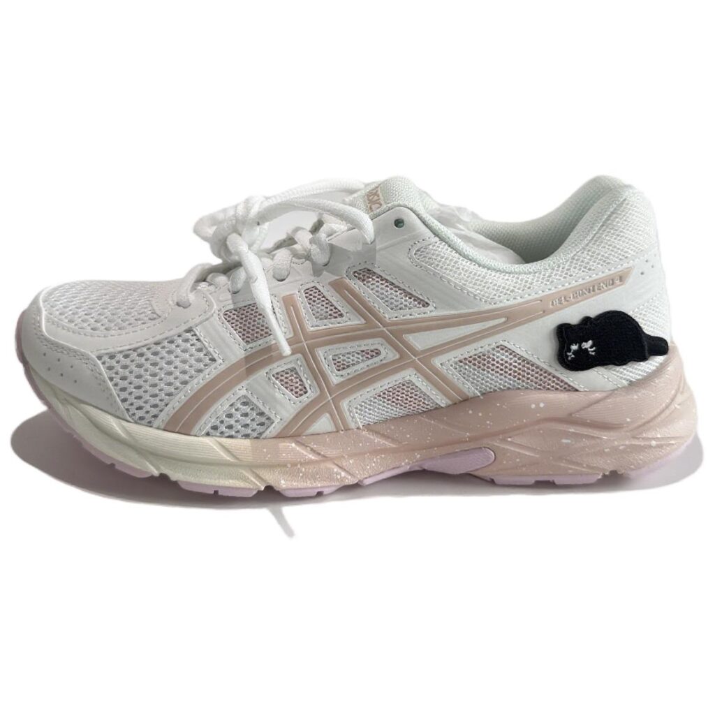 ASICS Gel Contend 4 Textile, Synthetic Leather Cushioning Breathable Coverage Low top City Commuting Running Shoes