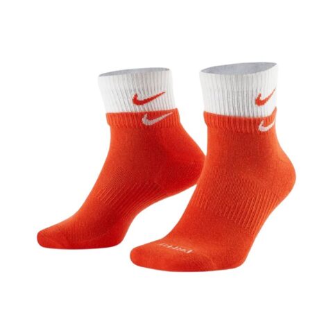 Nike Dri Fit Ankle Socks Unisex 1 Pack Orange