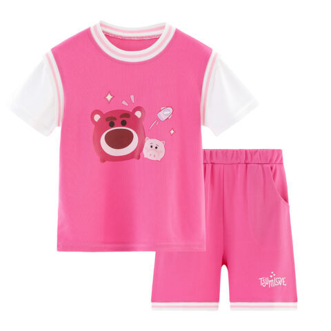 Disney Casual Sportswear Rose Red Children Aged 3 7 Years Old