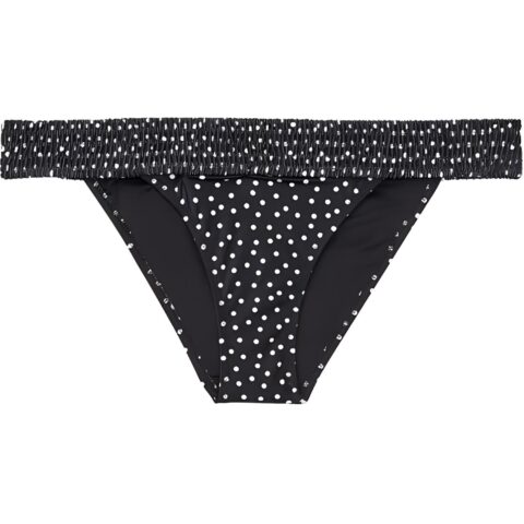 Victoria's Secret Swimming Shorts Women's Black Polka Dot