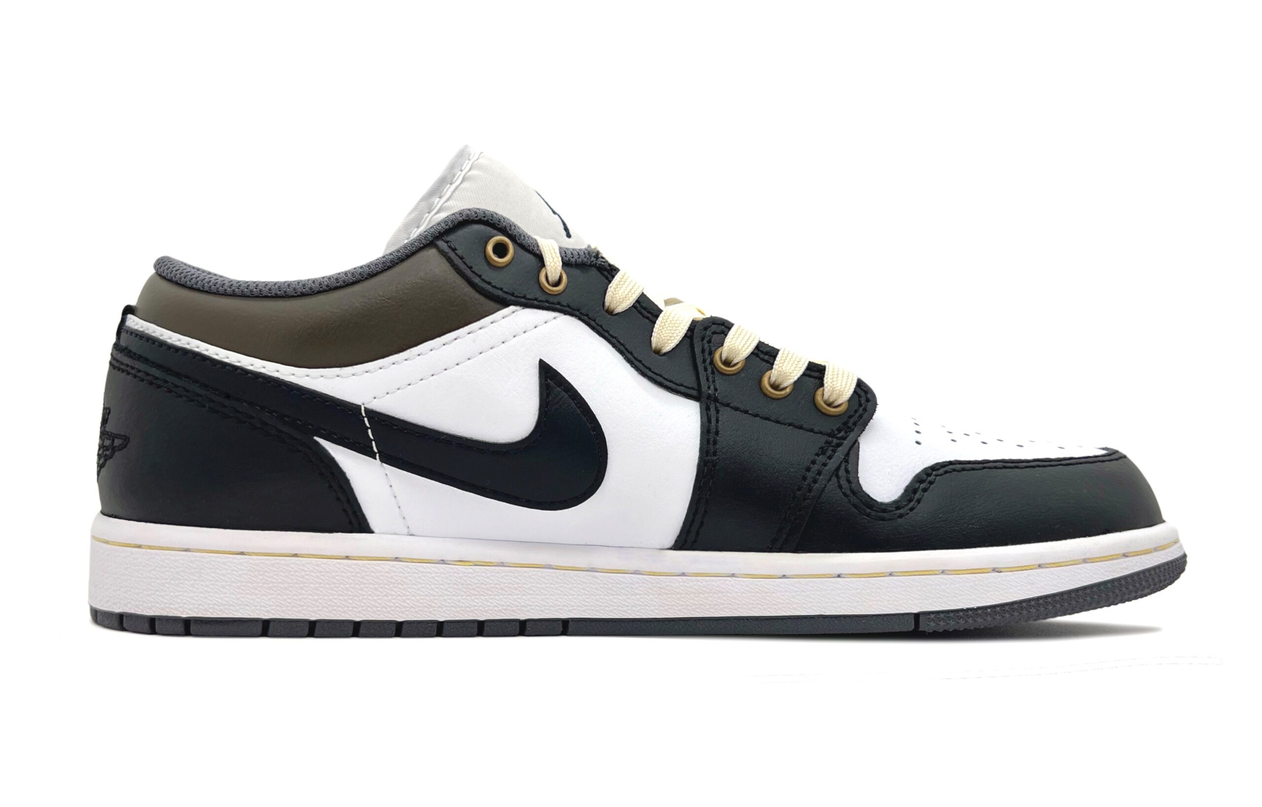 Jordan Air Jordan 1 Low top Vintage Basketball Shoes Unisex Black