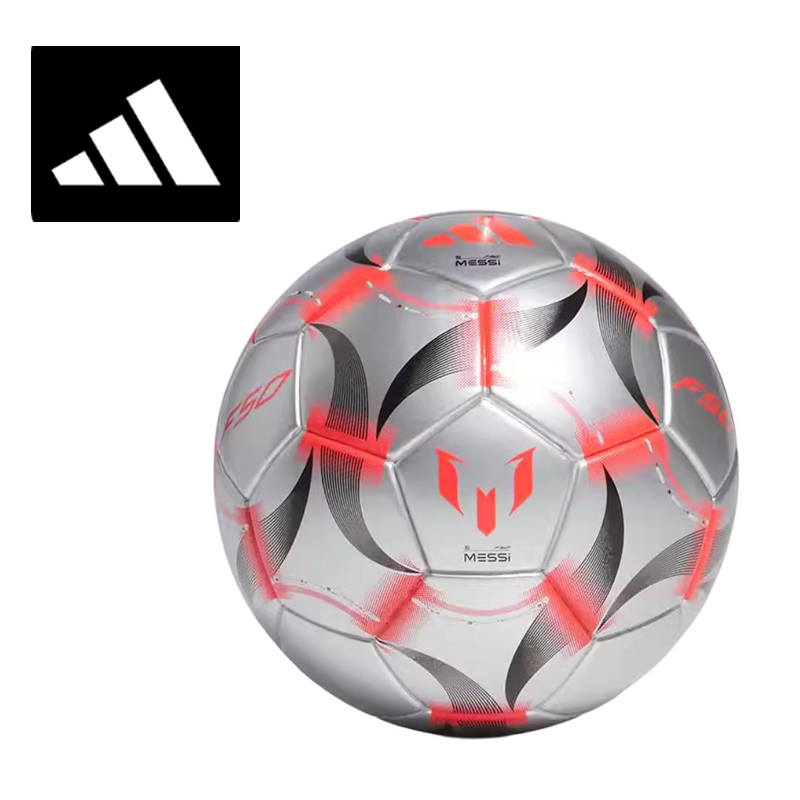 Adidas Size 1 Soccer Ball Pu Seamless Thermal bonding Unisex Red Gray