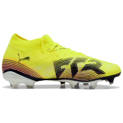 PUMA FUTURE 8 MATCH Abrasion Resistant Soccer Shoes Women’s Yellow Black