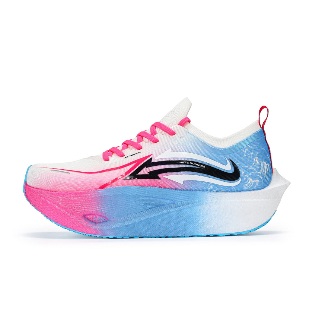 JINGYE Cushioning Abrasion Resistant Lightweight Low top Carbon Plate Marathon Running Shoes Unisex