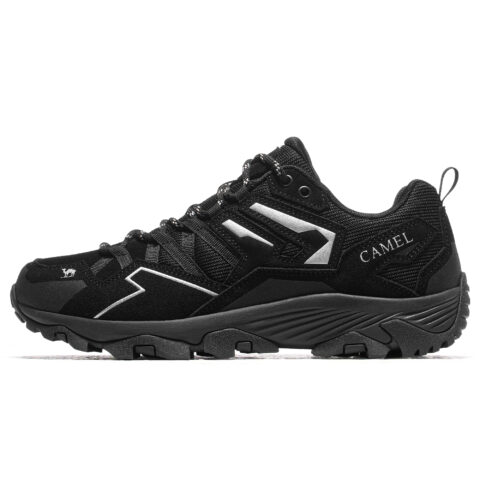CAMEL Kunlun Mountain 2.0 Cow Suede Cushioning Slip Resistant Abrasion Resistant Low top Outdoor Shoes Men’s