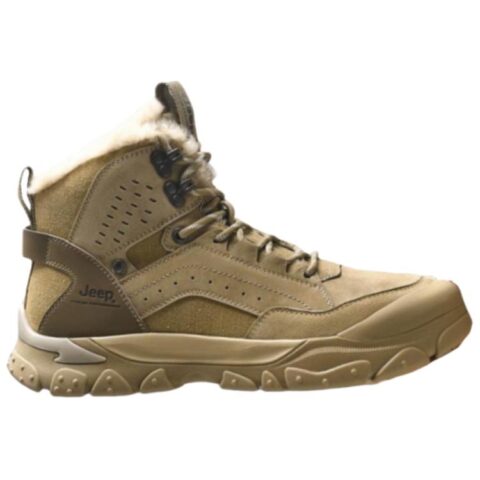 Jeep Wear resistant And Lightweight High top Mountaineering Shoes Men’s Brown