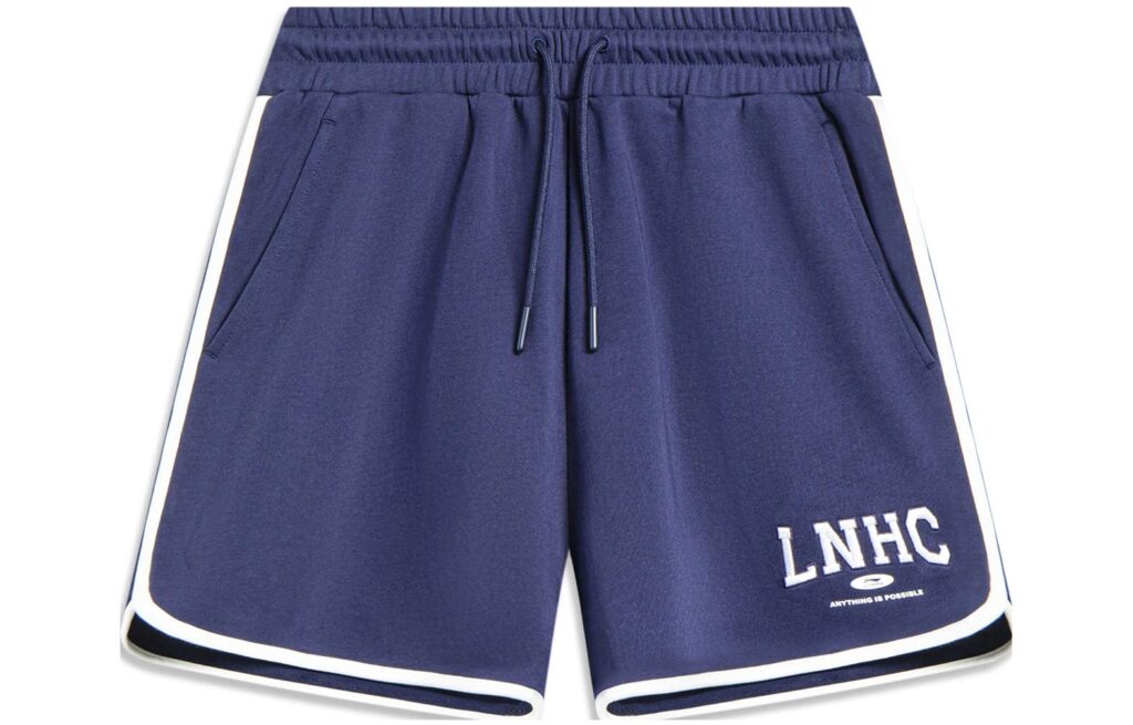 Li Ning Sports Fashion Collection Sports Shorts Women’s Dark Pea Blue