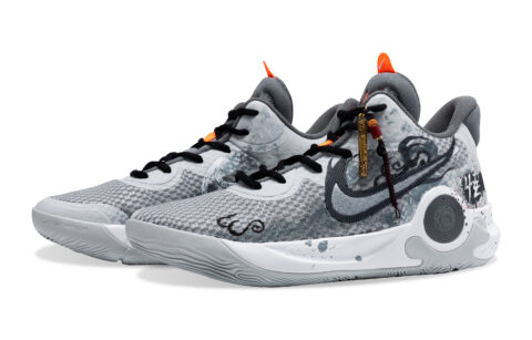 Nike KD Trey 5 IX Gothic Wanderer Black Myth Wukong Slip Resistant Abrasion Resistant Mid top Basketball Shoes Unisex