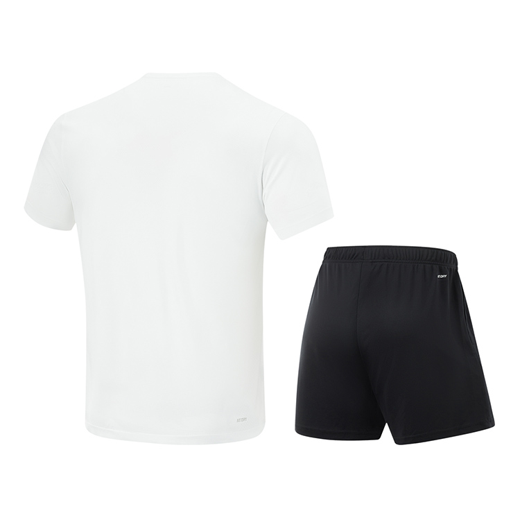 Li Ning Table Tennis Collection Table Tennis Clothing Sets Unisex Standard White