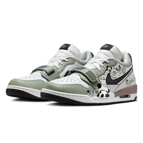 Jordan Legacy 312 Vintage Basketball Shoes Men’s Low Top Green/White