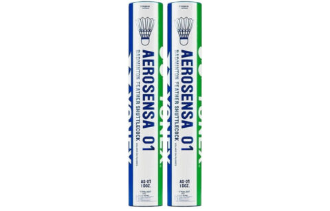 YONEX Aerosensa Collection 12 Pack Duck Feather Shuttlecocks