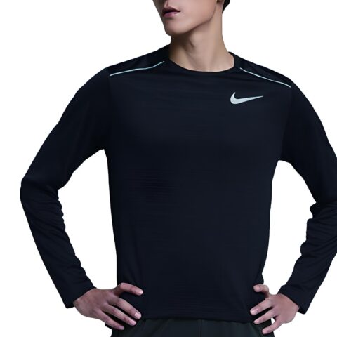 Nike Fitted Long Sleeved Workout Clothing Men’s