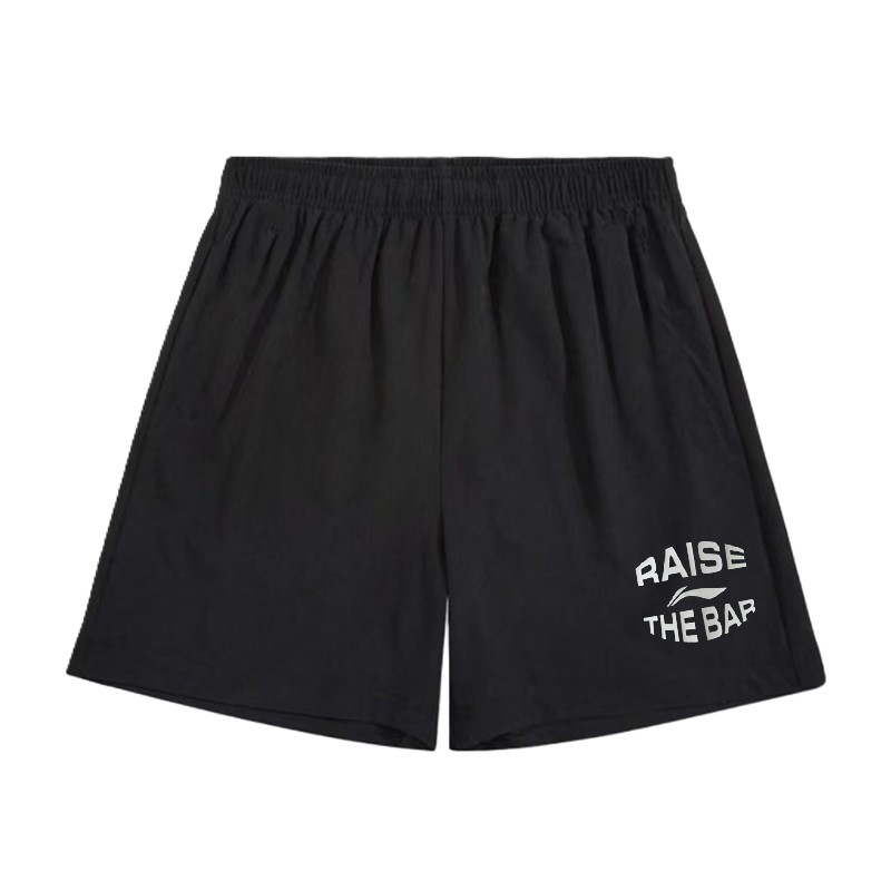 Li Ning Sports Shorts Unisex Black Moderate