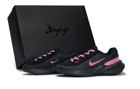 Nike Uplift SC Slip Resistant Abrasion Resistant Low top Running Shoes Unisex Black Barbie Pink