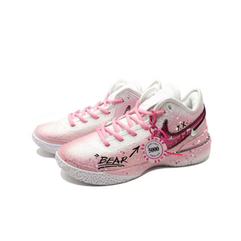 Nike LeBron NXXT Gen Zoom LeBron NXXT Gen Slip Resistant Abrasion Resistant Low top Basketball Shoes Men’s Pink
