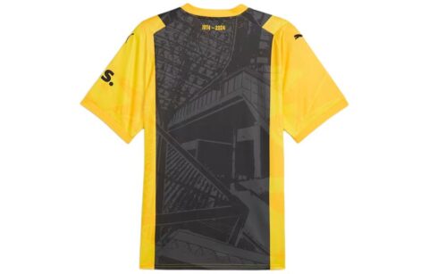 PUMA Soccer Jersey Men’s Black Yellow