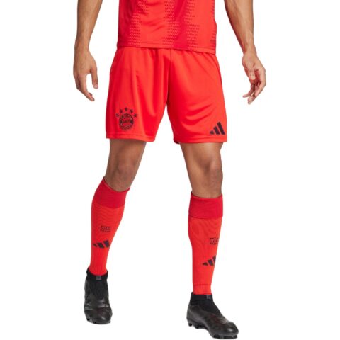 Adidas Fc Bayern 24/25 Home Shorts Soccer Bottom Men’s Red