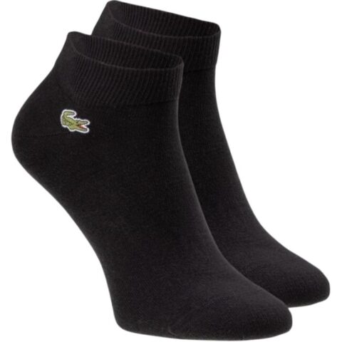 LACOSTE Ankle Socks Women’s 3 Pack Black