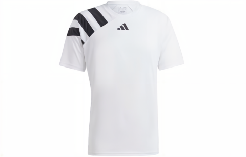Adidas Soccer Jerseys Men's White Moderate Straight Fit