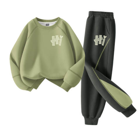 Disney Kids Casual Sportswear Crew Neck Moderate