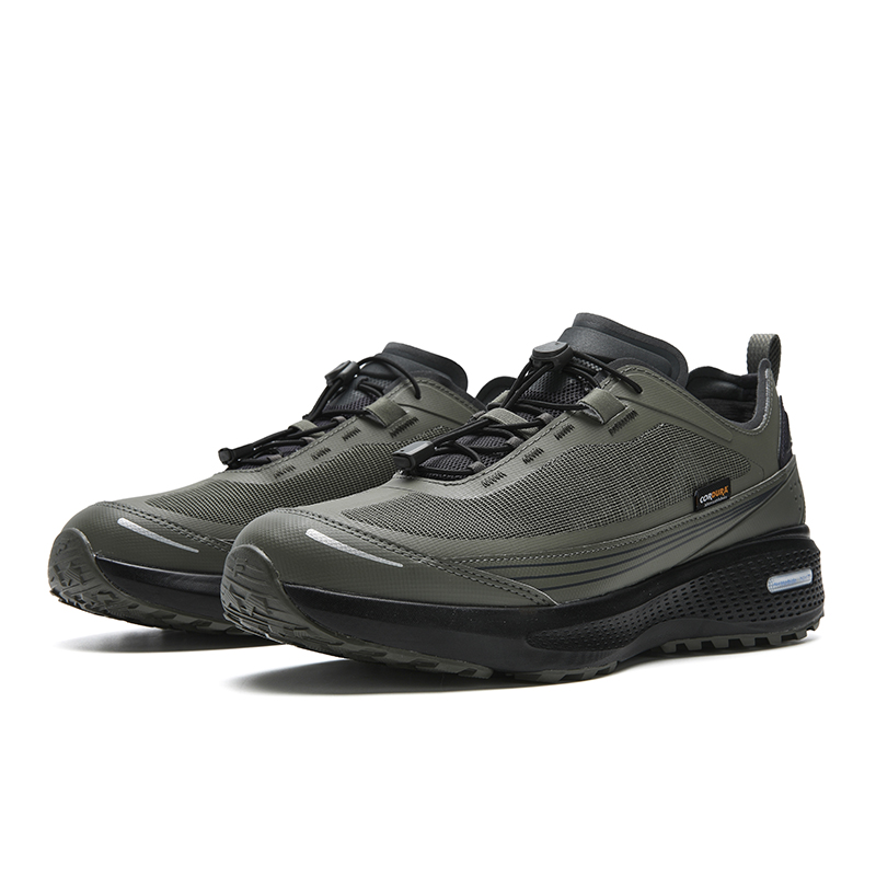 FILA NUVOLE 3 Cushioning Abrasion Resistant Breathable Lightweight Low top Outdoor Shoes Men’s Tea Gray