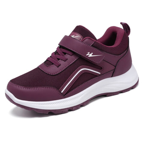 DOUBLE STAR 88 Elderly Women’s Spring Fall Walking Mom’s Hiking Sports Shoes Low top Casual Shoes Unisex