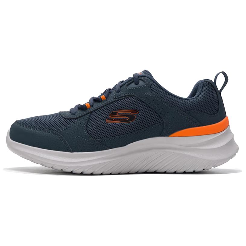Skechers FLECTION 3.0 Abrasion Resistant Breathable Running Shoes Men’s Marine Blue