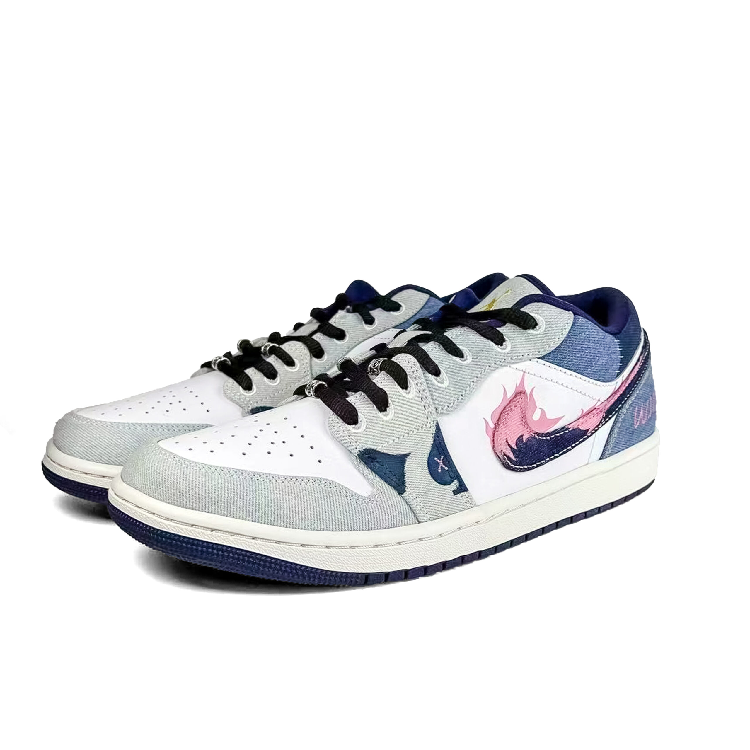 Jordan Air Jordan 1 Abrasion Resistant Coverage Abrasion Resistant Coverage Low top Vintage Basketball Shoes Men’s