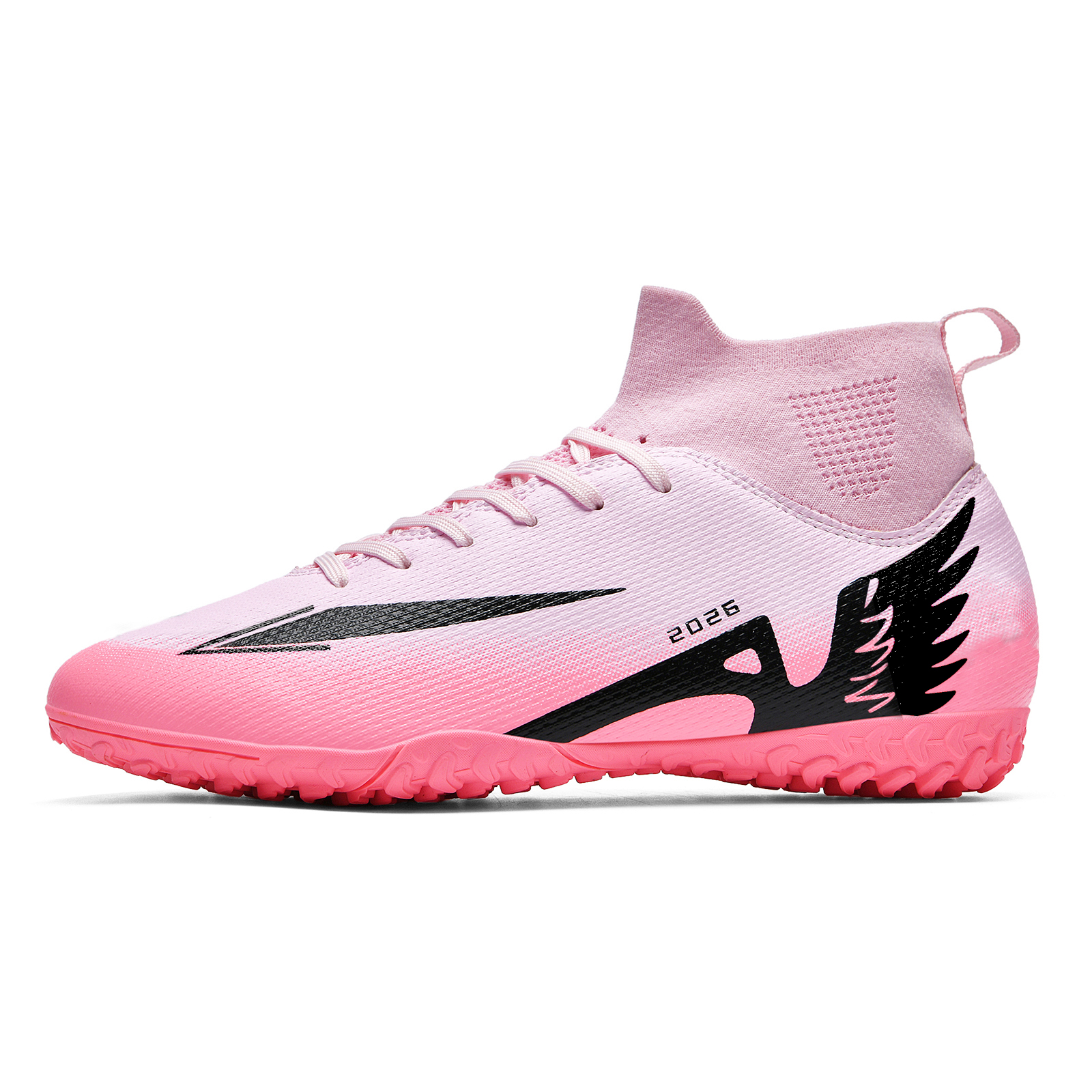 WEJIESS TF Turf Artificial Turf Slip Resistant Abrasion Resistant Slip Resistant Abrasion Resistant Soccer Shoes Unisex