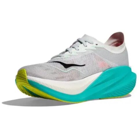 HOKA ONE ONE Mach X Slip Resistant Abrasion Resistant Low top Running Shoes Women’s Gray